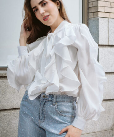 Celeste Ruffle Blouse