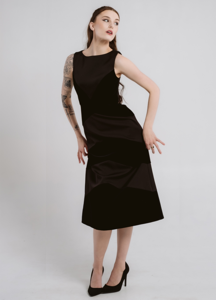 Velvet Eclipse Dress